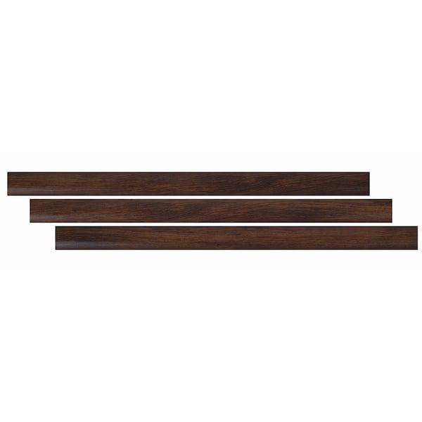 Ackland 0.35 in. T x 94 in. L x 1.77 in. W Vintage Mahogany Luxury Vinyl Flooring Trim Stair Reducer AKVTVVIMA-SR - main